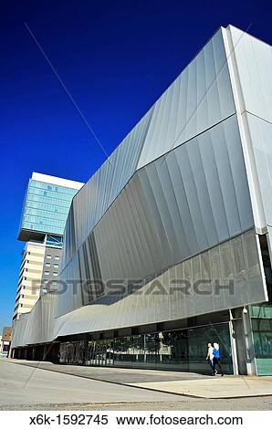 Centro de Convenciones Internacional de Barcelona CCIB Josep Lluis Mateo Diagonal Mar, Barcelona, Catalunya, Espaa. View Large Photo Image Stock Photography - Centro de Convenciones Internacional de Barcelona CCIB Josep Lluis Mateo Diagonal Mar, Barcelona, Catalunya, Espaa.. Fotosearch