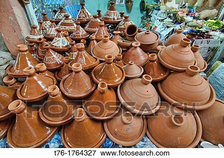 ceramic tajine dishes for sale in the ancient medina in Marrakech, Morocco View Large Photo Image Stock Photo - ceramic tajine dishes for sale in the ancient medina in Marrakech, Morocco. Fotosearch