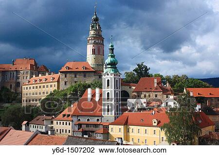 Cesky Krumlov, Czech Republic View Large Photo Image Stock Image - Cesky Krumlov, Czech Republic. Fotosearch