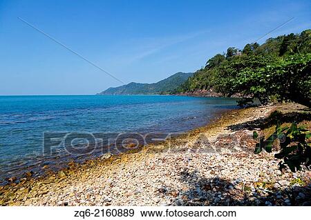 Stock Photo - Chai Chet Beach on Ko Chang, Thailand.. Fotosearch