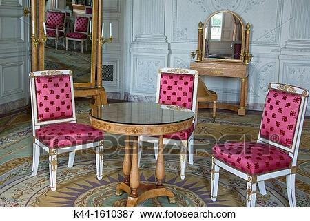 Chairs at the Grand Trianon, Versailles Palace, France View Large Photo Image Stock Photo - Chairs at the Grand Trianon, Versailles Palace, France. Fotosearch