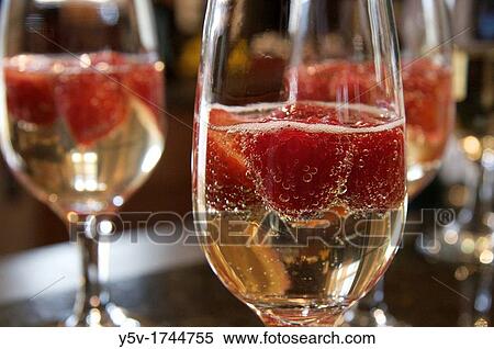 Champagne & Strawberries View Large Photo Image Stock Photography - Champagne & Strawberries. Fotosearch