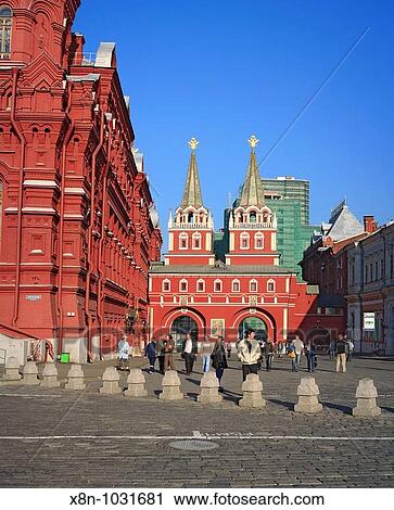 Chapel of Iverskaya icon of Holy Virgin, Red square, Moscow, Russia View Large Photo Image Stock Image - Chapel of Iverskaya icon of Holy Virgin, Red square, Moscow, Russia. Fotosearch