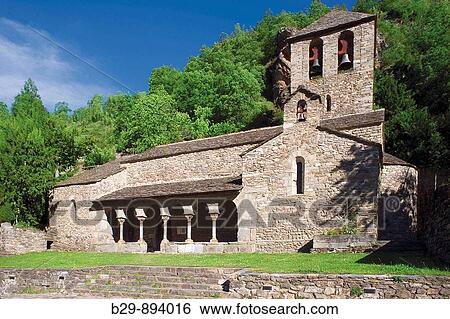 Chapel of Sant Jaume de Queralbs (12th century). Queralbs, Ripoll? s. Girona province, Catalonia, Spain View Large Photo Image Stock Photograph - Chapel of Sant Jaume de Queralbs (12th century). Queralbs, Ripoll? s. Girona province, Catalonia, Spain. Fotosearch