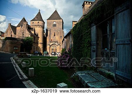 Chapelle de Cheylard, Church of Cheylard, Village of St-Geni's Dordogne, Aquitaine, France View Large Photo Image Stock Photo - Chapelle de Cheylard, Church of Cheylard, Village of St-Geni's Dordogne, Aquitaine, France. Fotosearch