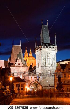 Charles bridge, Prague, Czech Republic, Europe View Large Photo Image Stock Photograph - Charles bridge, Prague, Czech Republic, Europe. Fotosearch