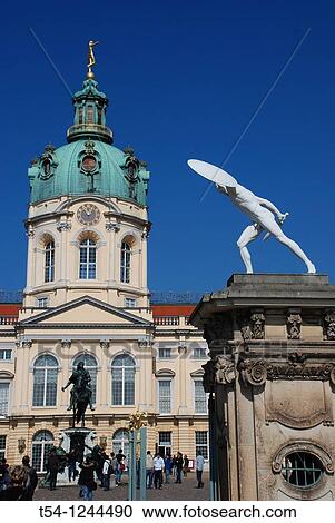 Stock Image - Charlottenburg Castle in Berlin. Fotosearch