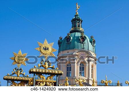 Charlottenburg Palace, Berlin, Germany. View Large Photo Image Stock Image - Charlottenburg Palace, Berlin, Germany.. Fotosearch