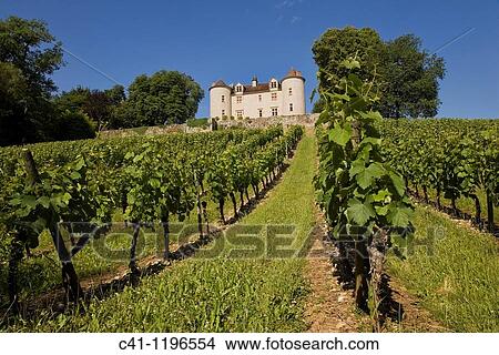 Chateau de Lagrezette Caillac, Cahors, France View Large Photo Image Picture - Chateau de Lagrezette Caillac, Cahors, France. Fotosearch