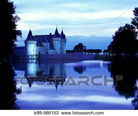 Chateau Sully-sur-Loire, Loiret, France. View Large Photo Image Stock Image - Chateau Sully-sur-Loire, Loiret, France.. Fotosearch