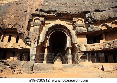 Chaytia (buddhist temple), 2 cent. BC, Bhaja, India View Large Photo Image Stock Image - Chaytia (buddhist temple), 2 cent. BC, Bhaja, India. Fotosearch