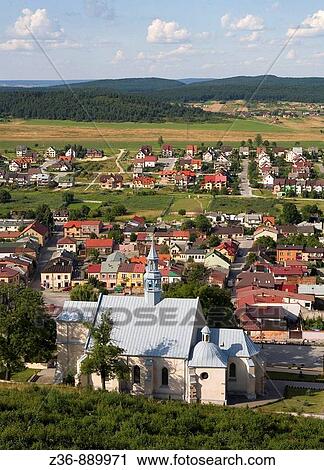 Checiny, Poland View Large Photo Image Stock Image - Checiny, Poland. Fotosearch