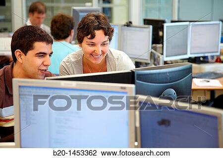 Checking the results in a digital TV application, digital TV and multimedia services, Vicomtech-IK4 Visual Interaction and Communication Technologies Centre, applied research centre for Interactive Computer Graphics and Multimedia View Large Photo Image Stock Image - Checking the results in a digital TV application, digital TV and multimedia services, Vicomtech-IK4 Visual Interaction and Communication Technologies Centre, applied research centre for Interactive Computer Graphics and Multimedia. Fotosearch