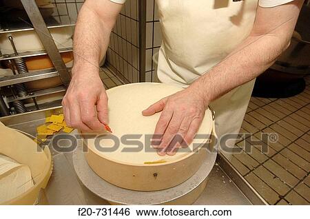 Stock Photograph - Cheese factory, Cividale del Friuli, Friuli-Venezia Giulia, Italy. Fotosearch