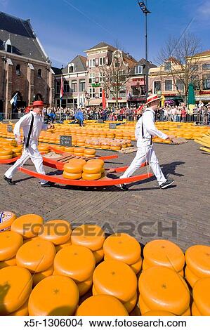 cheese market, Alkmaar, Netherlands View Large Photo Image Picture - cheese market, Alkmaar, Netherlands. Fotosearch