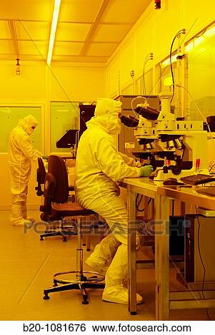 Cheking the photolithography process results with a microscope, clean room, CIC nanoGUNE, Nanoscience Cooperative Research Center, San Sebastian, Gipuzkoa, Euskadi, Spain View Large Photo Image Stock Photograph - Cheking the photolithography process results with a microscope, clean room, CIC nanoGUNE, Nanoscience Cooperative Research Center, San Sebastian, Gipuzkoa, Euskadi, Spain. Fotosearch