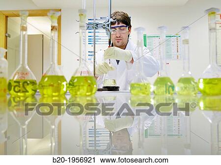 Stock Image - Chemical Analysis Laboratory. Technological Services to Industry. Tecnalia Research & Innovation, Donostia, San Sebastian, Gipuzkoa, Basque Country, Spain.. Fotosearch