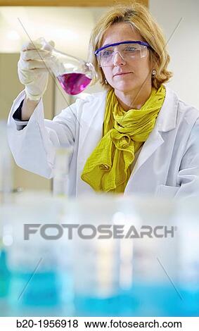 Stock Photo - Chemical Analysis Laboratory. Technological Services to Industry. Tecnalia Research & Innovation, Donostia, San Sebastian, Gipuzkoa, Basque Country, Spain.. Fotosearch
