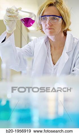 Stock Photo - Chemical Analysis Laboratory. Technological Services to Industry. Tecnalia Research & Innovation, Donostia, San Sebastian, Gipuzkoa, Basque Country, Spain.. Fotosearch