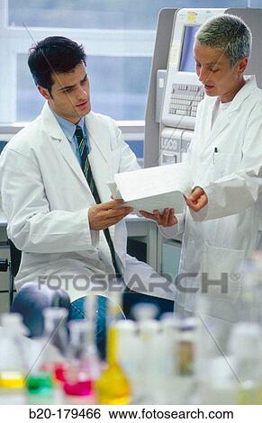 Stock Photograph - Chemical lab. Fotosearch