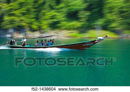 Picture - Cheow Larn Lake Khao Sok National Park Suratthani Province, Thailand, Asia.. Fotosearch