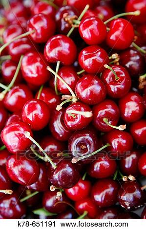 Cherries, Ballaro Market, Palermo, sicily. View Large Photo Image Stock Image - Cherries, Ballaro Market, Palermo, sicily.. Fotosearch
