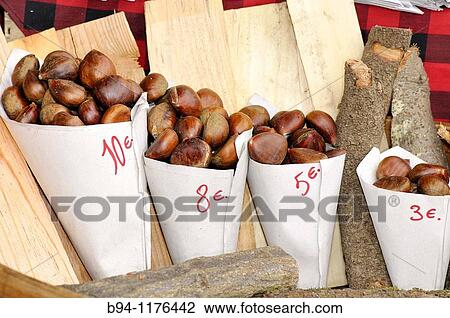 Chestnuts for roasting, Spain View Large Photo Image Stock Image - Chestnuts for roasting, Spain. Fotosearch