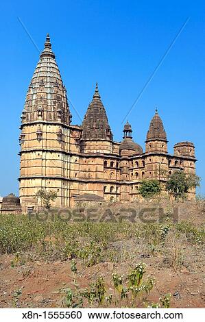 Chhatturbhuj hindu temple early 17th century, Orchha, Madhya Pradesh state, India View Large Photo Image Stock Image - Chhatturbhuj hindu temple early 17th century, Orchha, Madhya Pradesh state, India. Fotosearch