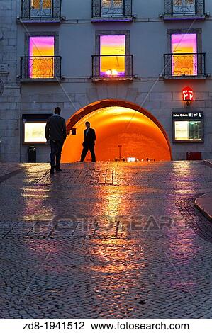 chiado town in lisbon. portugal View Large Photo Image Stock Image - chiado town in lisbon. portugal. Fotosearch