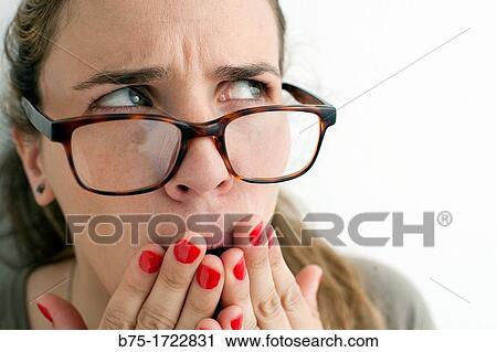 chica joven, mujer, preocupada, sorprendida, temerosa, insegura, young girl, women, concerned, surprised, afraid, unsafe View Large Photo Image Stock Image - chica joven, mujer, preocupada, sorprendida, temerosa, insegura, young girl, women, concerned, surprised, afraid, unsafe. Fotosearch