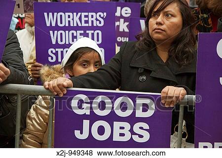 Chicago, Illinois - Unions, religious groups, and community organizations rally outside the conference of the American Bankers Association, demanding that the big banks and Wall Street firms stop lobbying against financial reform View Large Photo Image Stock Photo - Chicago, Illinois - Unions, religious groups, and community organizations rally outside the conference of the American Bankers Association, demanding that the big banks and Wall Street firms stop lobbying against financial reform. Fotosearch