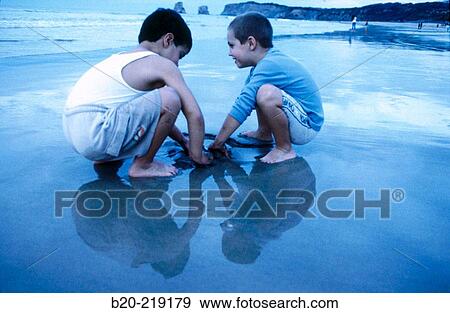 Children (5 yrs). Hendaye. France View Large Photo Image Stock Photo - Children (5 yrs). Hendaye. France. Fotosearch