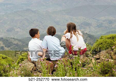 Children at Sierra Blanca, Sierra de las Nieves Natural Park. MBlaga province. Spain View Large Photo Image Stock Image - Children at Sierra Blanca, Sierra de las Nieves Natural Park. MBlaga province. Spain. Fotosearch