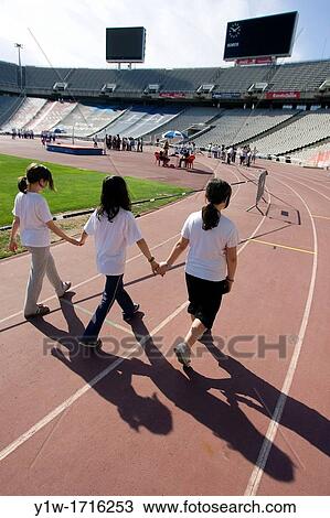 Children at the Olympic Stadium, Barcelona, Spain View Large Photo Image Stock Image - Children at the Olympic Stadium, Barcelona, Spain. Fotosearch
