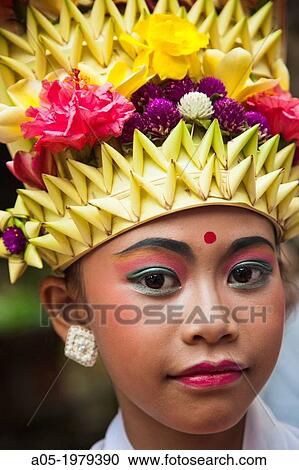 Children dressed for a ceremony. Religious procession, Ubud, Bali, Indonesia. South-East Asia, Asia. View Large Photo Image Stock Image - Children dressed for a ceremony. Religious procession, Ubud, Bali, Indonesia. South-East Asia, Asia.. Fotosearch