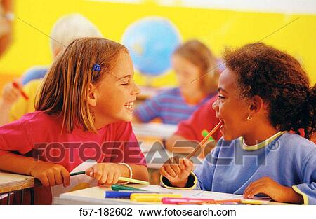 Children in classroom View Large Photo Image Stock Image - Children in classroom. Fotosearch