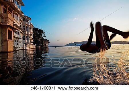 Children playing, Lake Pichola Udaipur Rajasthan India. View Large Photo Image Stock Image - Children playing, Lake Pichola Udaipur Rajasthan India.. Fotosearch