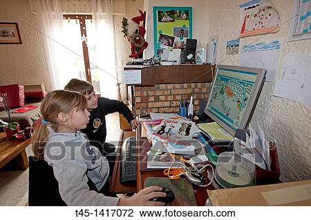Children using computer, Mandelieu, Alpes-Maritimes, France View Large Photo Image Stock Image - Children using computer, Mandelieu, Alpes-Maritimes, France. Fotosearch