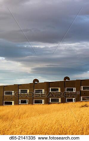 Stock Photography - Chile, Magallanes Region, Puerto Natales, Hotel Remota, exterior.. Fotosearch