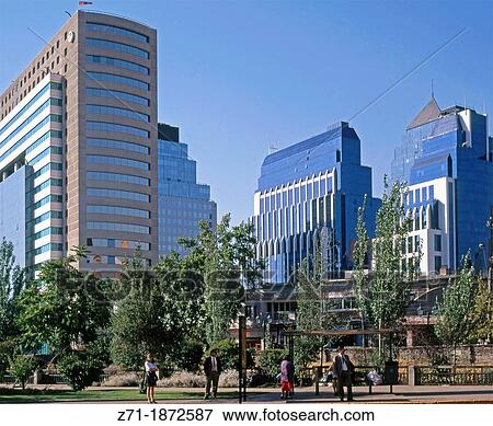 Chile, Santiago, Providencia, office buildings, View Large Photo Image Stock Photo - Chile, Santiago, Providencia, office buildings,. Fotosearch