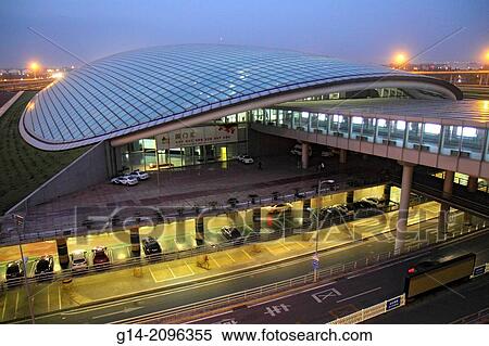 China, Beijing, Beijing Capital International Airport, PEK, Express Train Station, Terminal 3, T3,. View Large Photo Image Stock Photography - China, Beijing, Beijing Capital International Airport, PEK, Express Train Station, Terminal 3, T3,.. Fotosearch