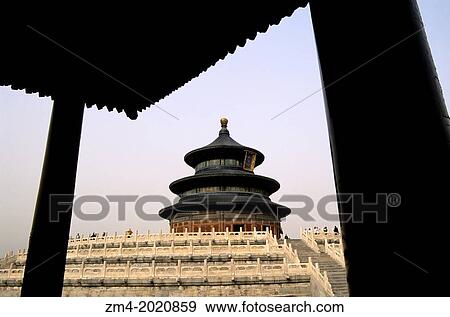 CHINA, BEIJING, TEMPLE OF HEAVEN. View Large Photo Image Stock Photo - CHINA, BEIJING, TEMPLE OF HEAVEN.. Fotosearch
