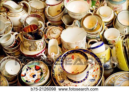 China. Group of antique tea and coffee cups of porcelain. View Large Photo Image Stock Photo - China. Group of antique tea and coffee cups of porcelain.. Fotosearch