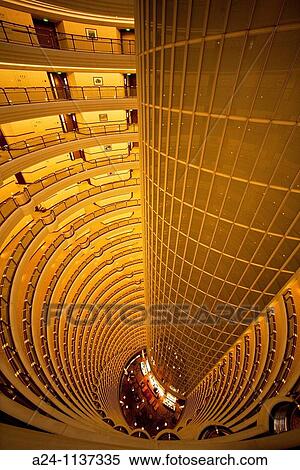 China-May 2010 Shanghai City Jin Mao Bldg Interior. View Large Photo Image Stock Photography - China-May 2010 Shanghai City Jin Mao Bldg Interior.. Fotosearch