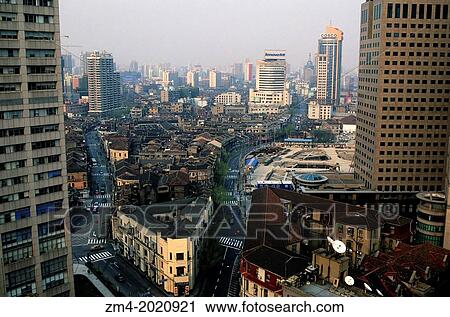 CHINA, SHANGHAI, VIEW OF CITY. View Large Photo Image Stock Image - CHINA, SHANGHAI, VIEW OF CITY.. Fotosearch
