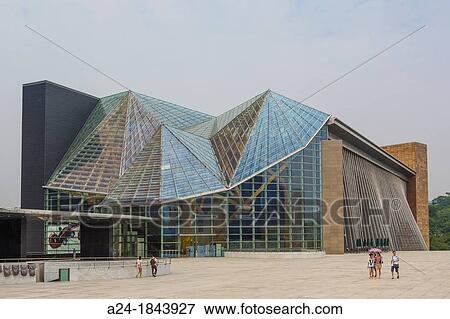 China, Shenzhen City, Concert Hall, near the Civic Center View Large Photo Image Stock Photo - China, Shenzhen City, Concert Hall, near the Civic Center. Fotosearch