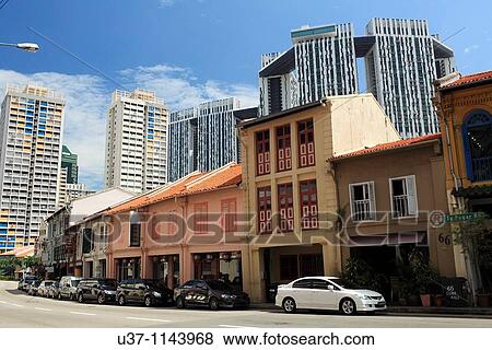 Chinatown Heritage, Singapore View Large Photo Image Stock Photo - Chinatown Heritage, Singapore. Fotosearch