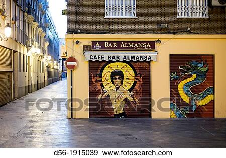 Chinese bar, Valencia, Spain View Large Photo Image Stock Photo - Chinese bar, Valencia, Spain. Fotosearch
