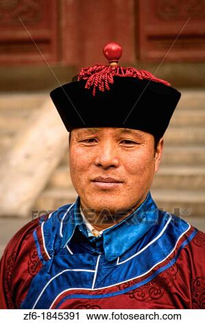 Chinese man and traditional dress at Summer Palace in Beijing China. View Large Photo Image Stock Image - Chinese man and traditional dress at Summer Palace in Beijing China.. Fotosearch