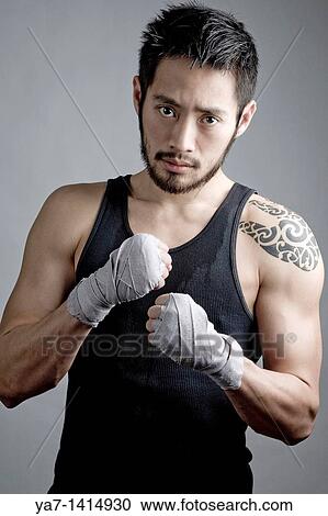 Chinese Man with Tattoo View Large Photo Image Stock Image - Chinese Man with Tattoo. Fotosearch